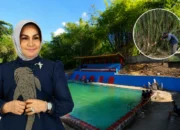 Demi Keselamatan Wisatawan, Rahmijati Jahja Bayar Penebangan Bambu di Taluhu Barakati