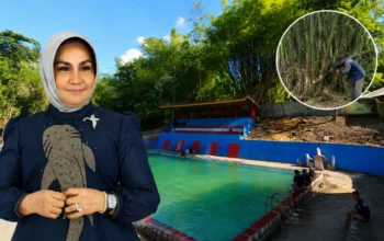 Demi Keselamatan Wisatawan, Rahmijati Jahja Bayar Penebangan Bambu di Taluhu Barakati