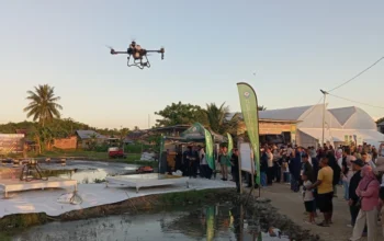 Drone Pertanian Dipamerkan di PENAS XVII, Curi Perhatian Pengunjung
