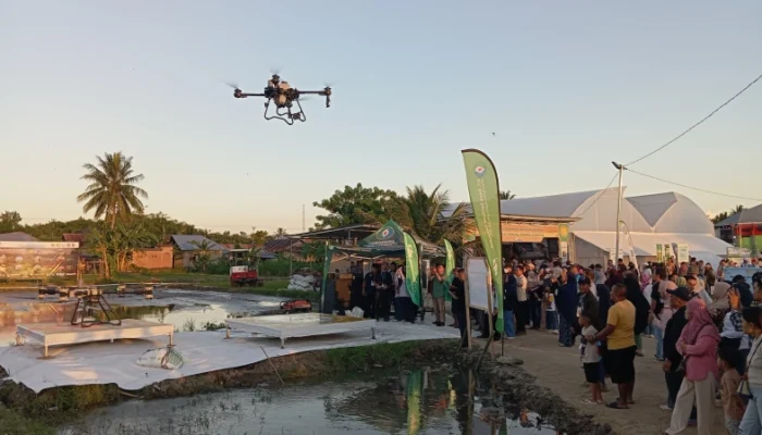 Drone Pertanian Dipamerkan di PENAS XVII, Curi Perhatian Pengunjung