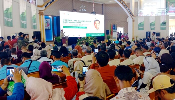 Di Hadapan Petani dan Nelayan, Wamentan Sudaryono Ungkap Capaian Swasembada Pangan Nasional