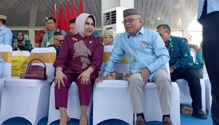 Rahmijati Jahja Tampil Anggun dengan Karawo Motif Sherly di Puncak PENAS XVII, Tegaskan Komitmen untuk Petani dan Nelayan