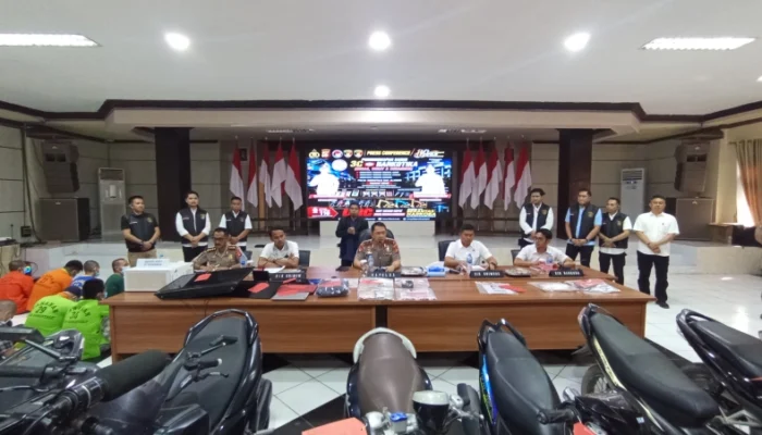 Polda Gorontalo Ungkap 20 Kasus Pencurian, Curanmor Terbanyak