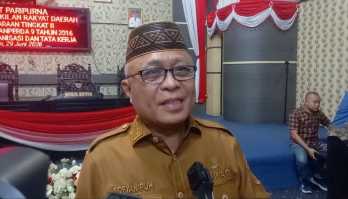 Bupati Sofyan Kembali Tegaskan Kawasan Menara Pakaya Bebas Parkir Alias Gratis