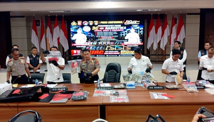 Polda Gorontalo Ringkus 141 Tersangka Narkoba dalam Enam Bulan, Sabu 684 Gram Disita