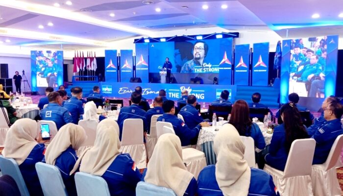 Erwin Ismail Terpilih Kembali Pimpin Demokrat Gorontalo Secara Aklamasi