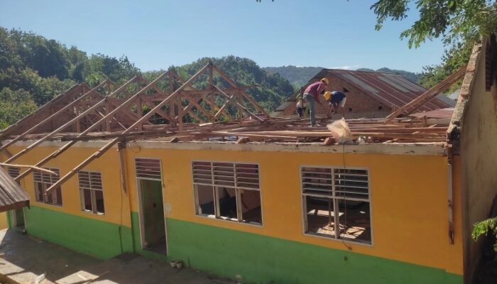 SDN 18 Telaga Biru yang Rusak Parah Akhirnya Direvitalisasi, Kepsek Apresiasi Upaya Dikbud Kabgor