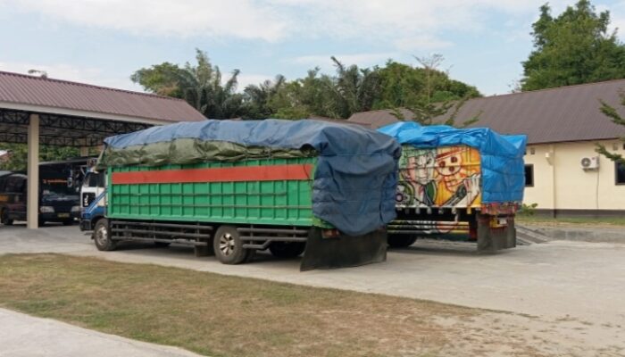 Satlantas Polres Gorontalo Amankan Dua Truk ODOL, Terancam Pidana 1 Tahun