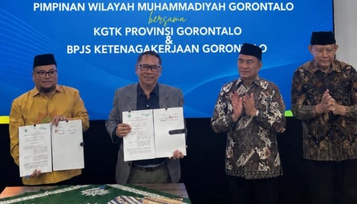BPJS Ketenagakerjaan Perluas Kepesertaan, Muhammadiyah Gorontalo Resmi Jadi Mitra Strategis