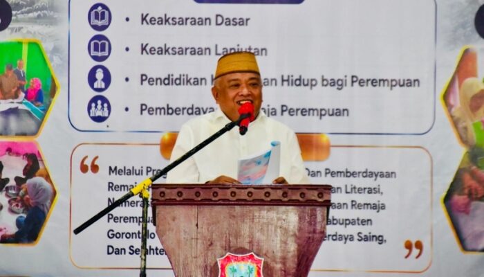 Buka Program Keaksaraan, Wabup Tonny Dorong Peningkatan Literasi dan Kemandirian Ekonomi