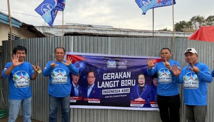 Partai Demokrat Kabgor Ajak Warga Jaga Kebersihan Lewat Gerakan Langit Biru Indonesia Asri