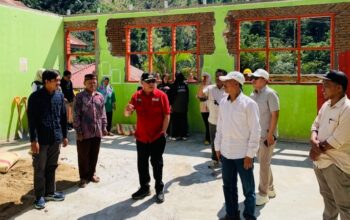 Cek Progres Revitalisasi SDN 18 Telaga Biru, Bupati Sofyan Tekankan Kualitas Pembangunan