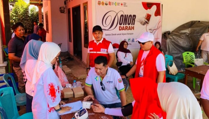 Buka Semarak HUT RI di Modelidu, Zulfikar Dorong Donor Darah Jadi Gerakan Bersama