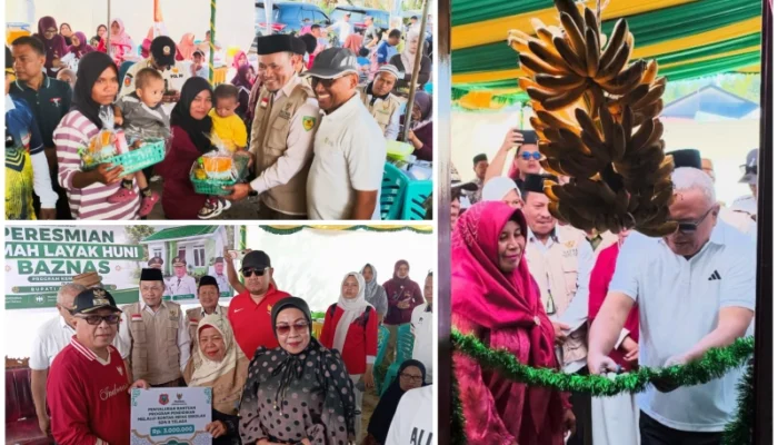 Baznas Kabgor Resmikan Rumah Layak Huni dan Salurkan Berbagai Bantuan, Wujud Nyata Pengelolaan Dana Umat