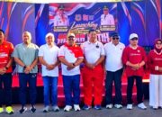 Hadiri Gerakan 1.000 Bendera, Zulfikar Usira Ajak Warga Kibarkan Sang Merah Putih