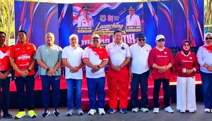 Hadiri Gerakan 1.000 Bendera, Zulfikar Usira Ajak Warga Kibarkan Sang Merah Putih