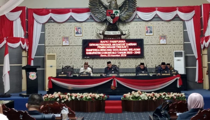 Pemkab Gorontalo dan DPRD Satukan Langkah Bahas Ranperda RTRW, Fondasi Pembangunan Jangka Panjang