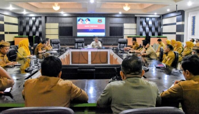 Kejar Waktu, Bupati Sofyan Minta OPD Percepat Penyusunan APBD Perubahan