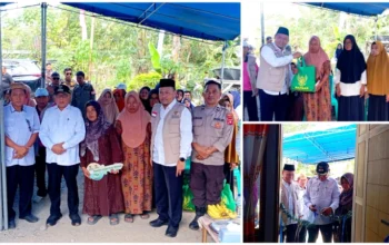 Baznas Kabgor Kembali Tebar Manfaat, Mustahik di Tolangohula Terima Rumah Layak Huni dan Sembako