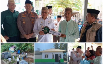Dari Gubuk Bambu ke Rumah Layak Huni, Mustahik di Batudaa Pantai Bersyukur Terima Bantuan Baznas