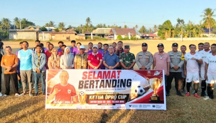 Berawal dari Liga 25K, Zulfikar Usira Wujudkan Turnamen Ketua DPRD Cup