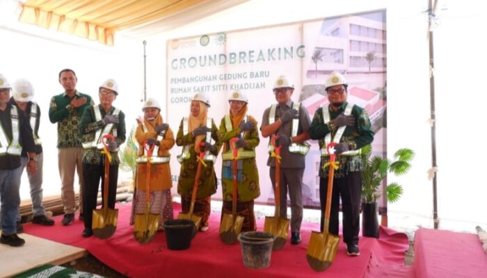RS Sitti Khadijah Gorontalo Tambah 60 Tempat Tidur, Gedung Rawat Inap 4 Lantai Mulai Dibangun
