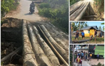Plat Duiker Ambruk untuk Kedua Kalinya, Warga Ulobua Menanti Perhatian Pemerintah