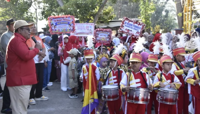 Dari Polisi hingga Bupati, Begini Cara Anak TK/PAUD Limboto Merayakan Kemerdekaan