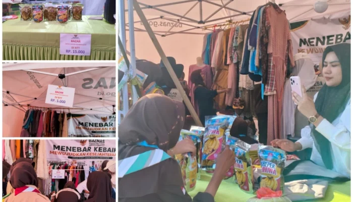 Belanja Sambil Beramal, Baznas Kabgor Jual Baju dan Keripik Mulai Rp5.000, Hasilnya untuk Korban NTT