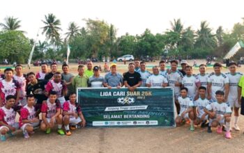 Zulfikar Usira Tutup Liga Cari Suar 25K Jilid II di Lupoyo, Tekankan Sportivitas dan Pembinaan Pemain Muda