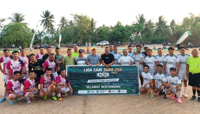 Zulfikar Usira Tutup Liga Cari Suar 25K Jilid II di Lupoyo, Tekankan Sportivitas dan Pembinaan Pemain Muda