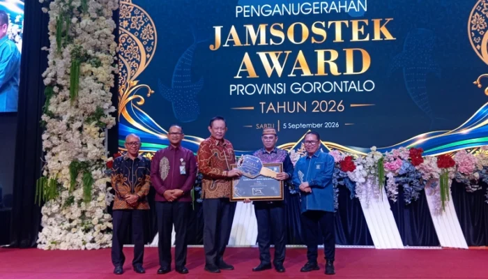 Bone Bolango Sabet Terbaik I Jamsostek Award 2026, Perlindungan Pekerja Diperluas