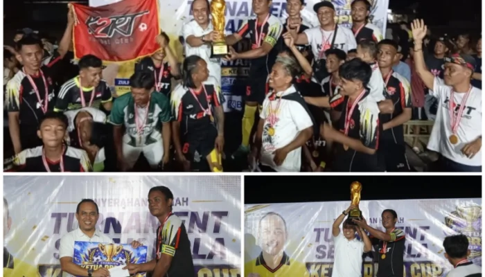 Turnamen Ketua DPRD Cup Telaga Biru Ditutup, Zulfikar Usira Siapkan Ajang Skala Kabupaten