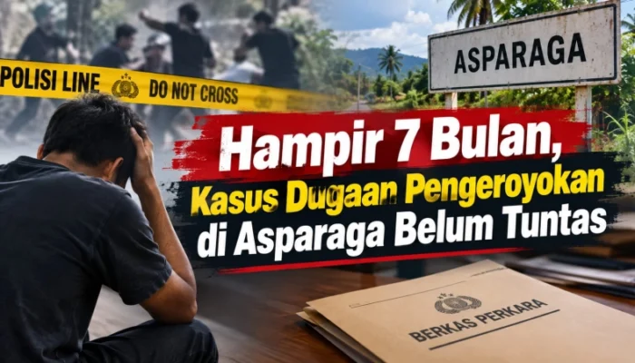 Hampir 7 Bulan, Kasus Dugaan Pengeroyokan di Asparaga Belum Tuntas