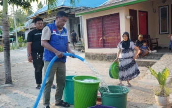 Haris Tome Gercep Tindaklanjuti Instruksi Bupati, 10 Titik di Bongohulawa Terima Air Bersih