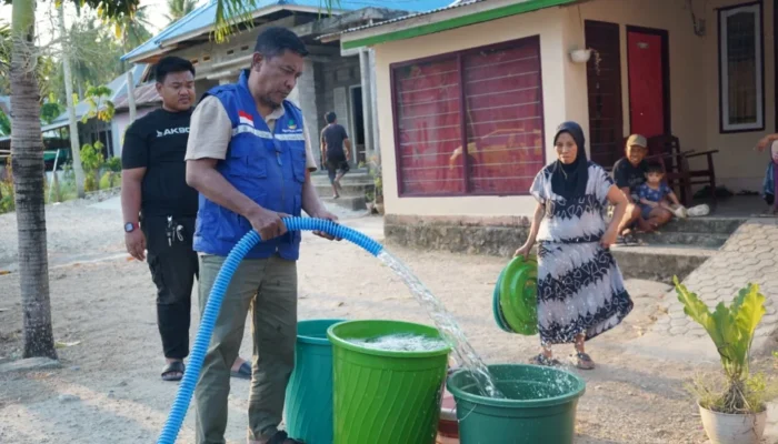 Haris Tome Gercep Tindaklanjuti Instruksi Bupati, 10 Titik di Bongohulawa Terima Air Bersih