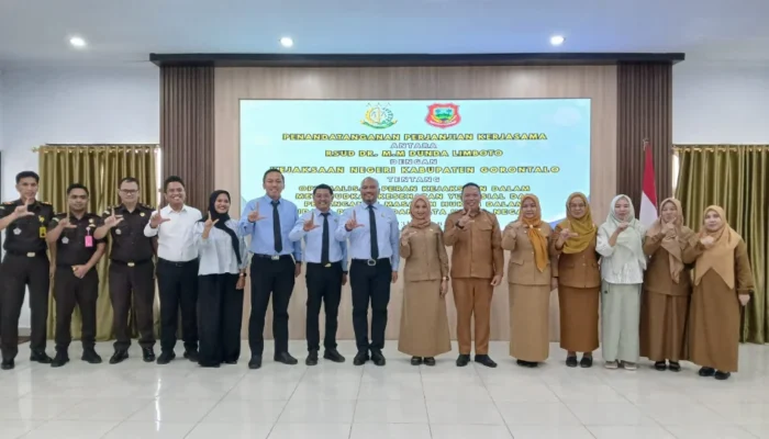 Cegah Pelanggaran Hukum, RSUD Dunda Limboto Gandeng Kejari Kabupaten Gorontalo