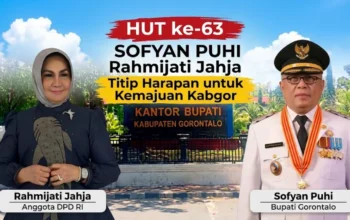 HUT ke-63 Sofyan Puhi, Rahmijati Jahja Titip Harapan untuk Kemajuan Kabgor