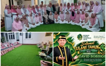 Lima Tahun RCQ David Bobihoe, Rahmijati Jahja Perkuat Komitmen Lahirkan Generasi Qur’ani