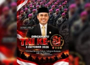 Di HUT TNI ke-81, Zulfikar Usira Puji Loyalitas Prajurit Jaga NKRI