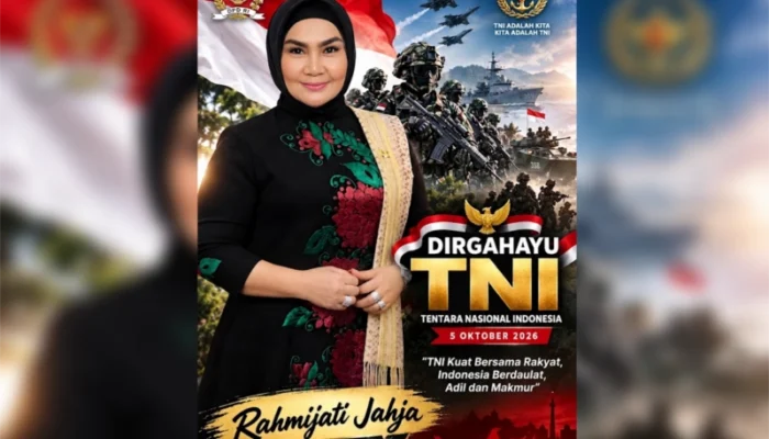 Dirgahayu TNI ke-81, Rahmijati Jahja Titip Pesan Jaga Persatuan dan NKRI