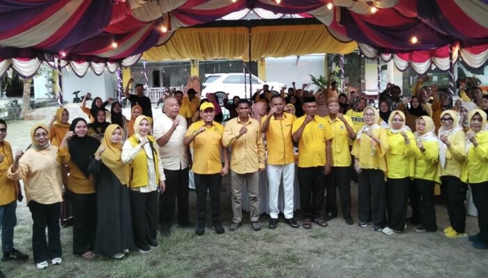 Buka Muscam Golkar Tabongo-Batudaa, Zulfikar Ajak Kader Perkuat Kekompakan 